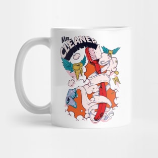 Mr. Cleaner Dentist Toothbrush Design Mug